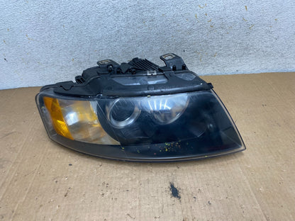 Halogen 2003 to 2006 Audi A4 Convertible Right Passenger RH Headlight AI8953 DW0