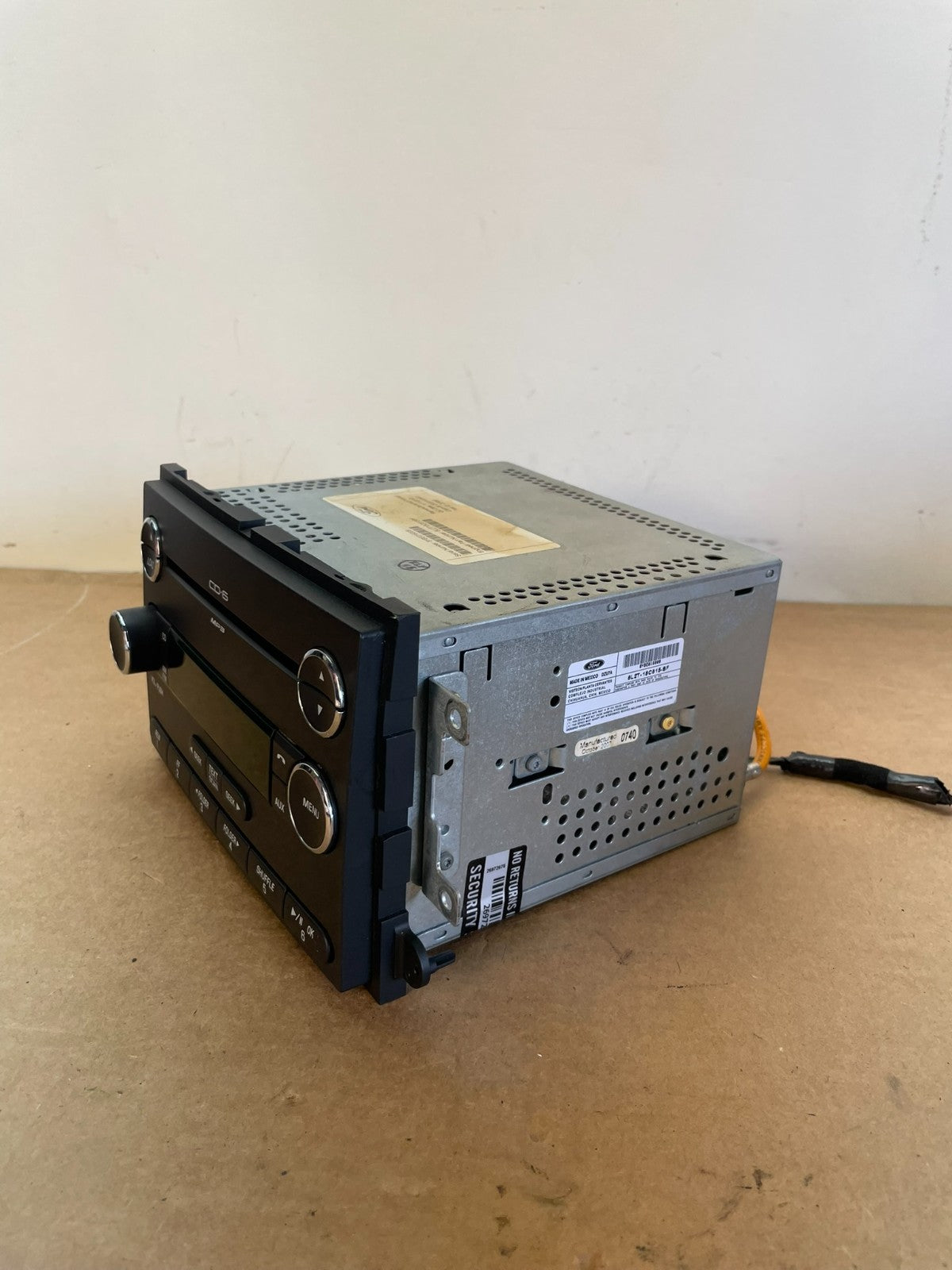 2008 2009 Ford Fusion Milan Radio Climate Control A/C Control AG0798 DG2