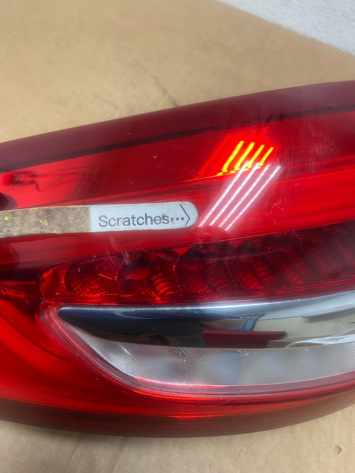2017 - 2018 Ford Fusion Left Driver LH Side Tail Light AD6023 DW3