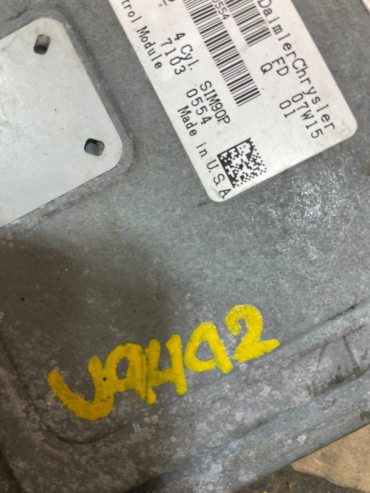 2007 2008 Dodge Avenger Sebring Engine Computer Control ECM ECU OE U9492 DG4