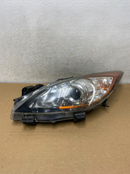 2010 - 2013 Mazda 3 Left Driver LH Halogen Headlight AH8195 DW0