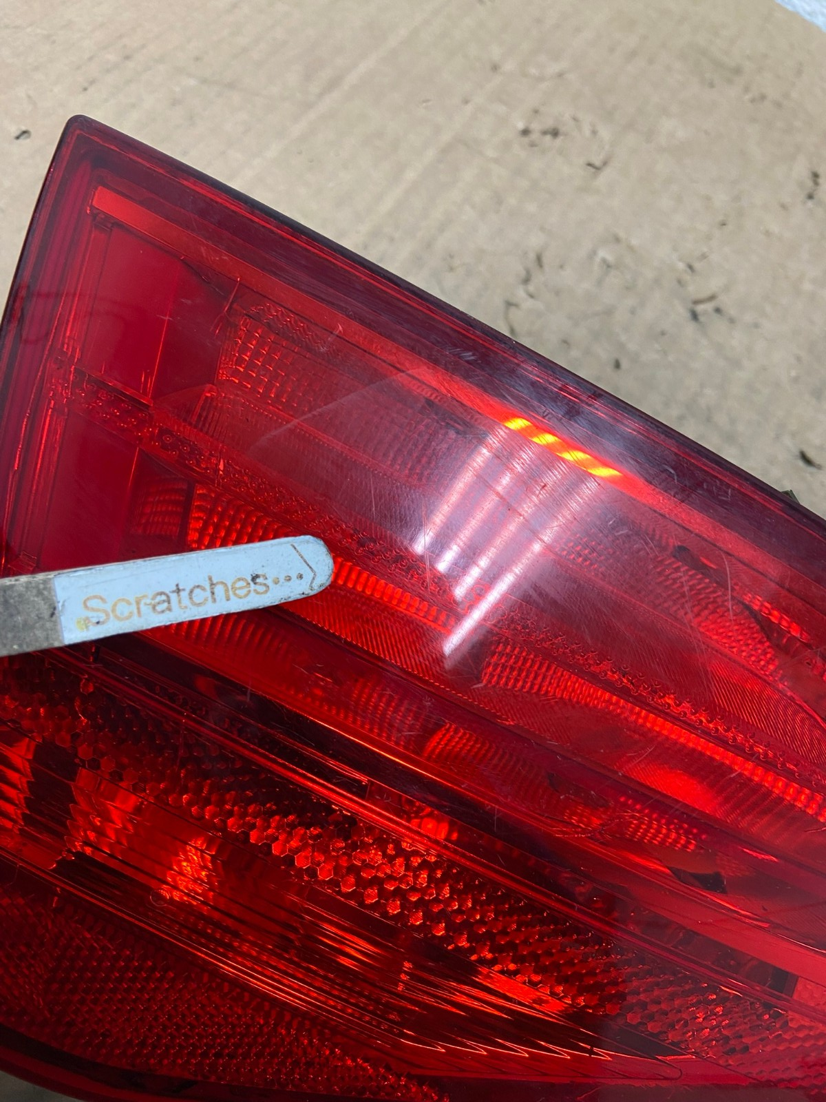2009 to 2012 Audi A4 Avant Left Driver Side LH Inner Tail Light AI5589 LK3
