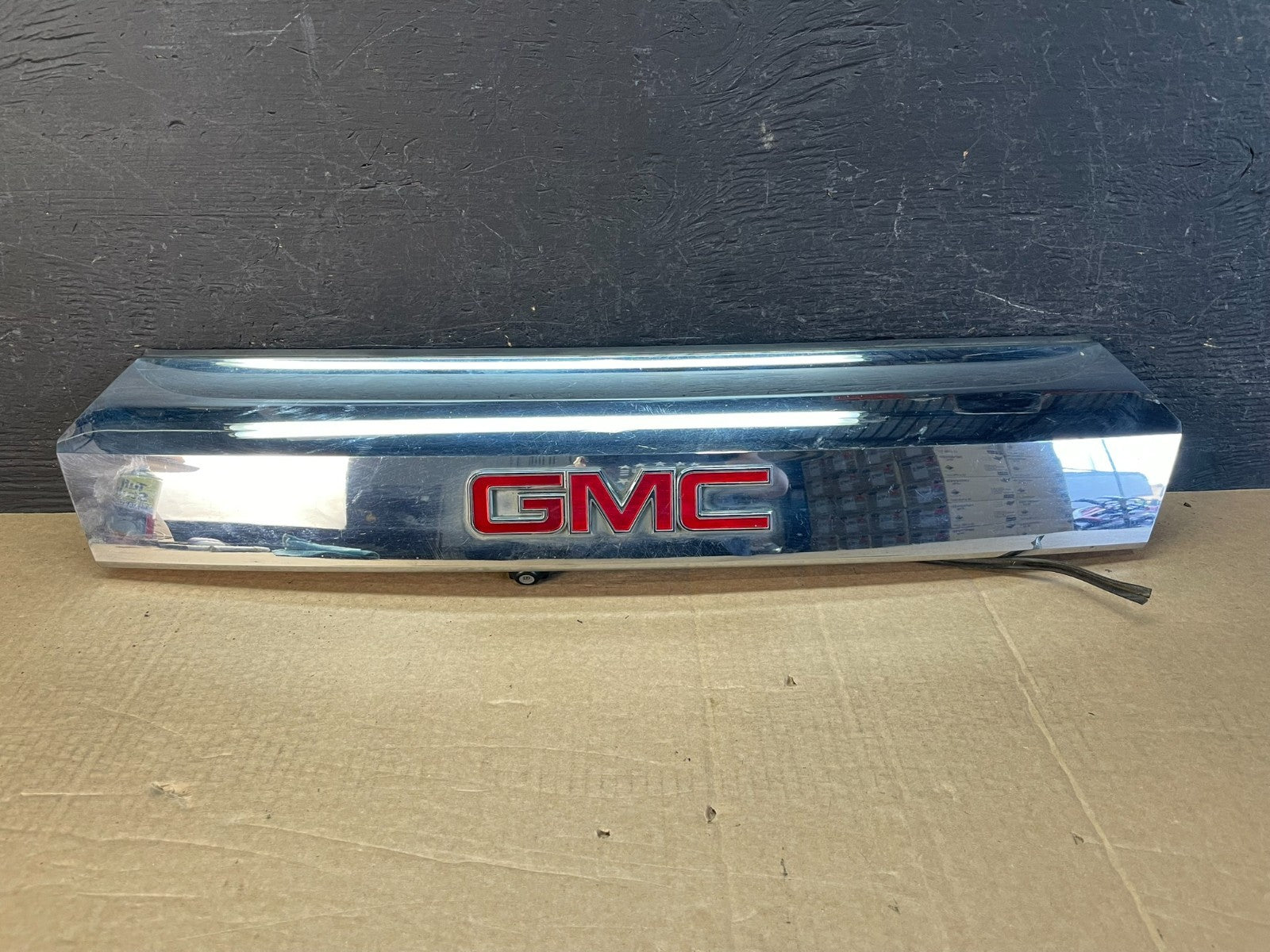 2010-2015 Gmc Terrain Lift Gate Handle Trim Backup Camera Chrome Panel AF5277 DG0