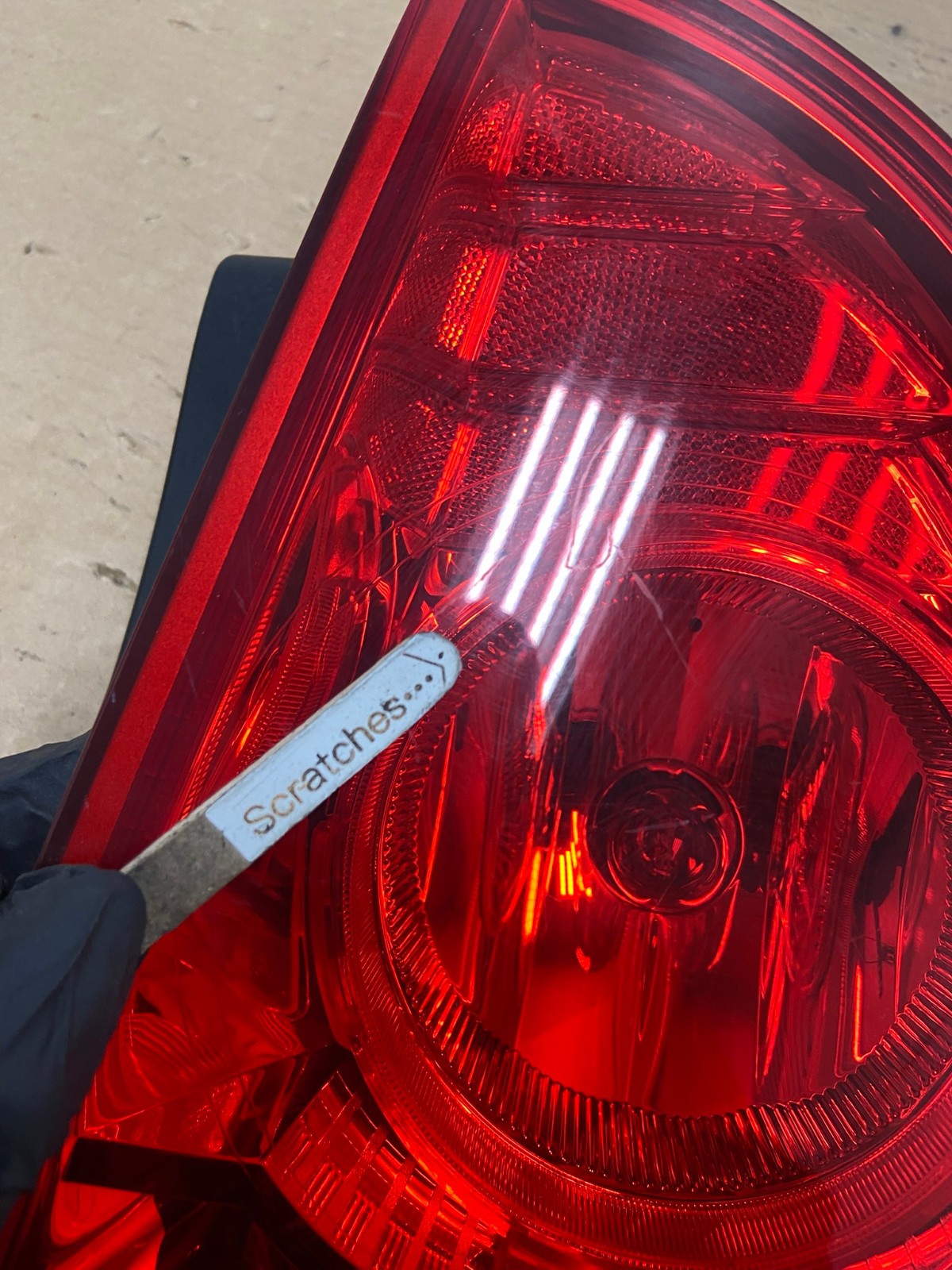 2008 2012 Chevrolet Malibu Right Passenger RH Side Tail Light AG9288 LK3