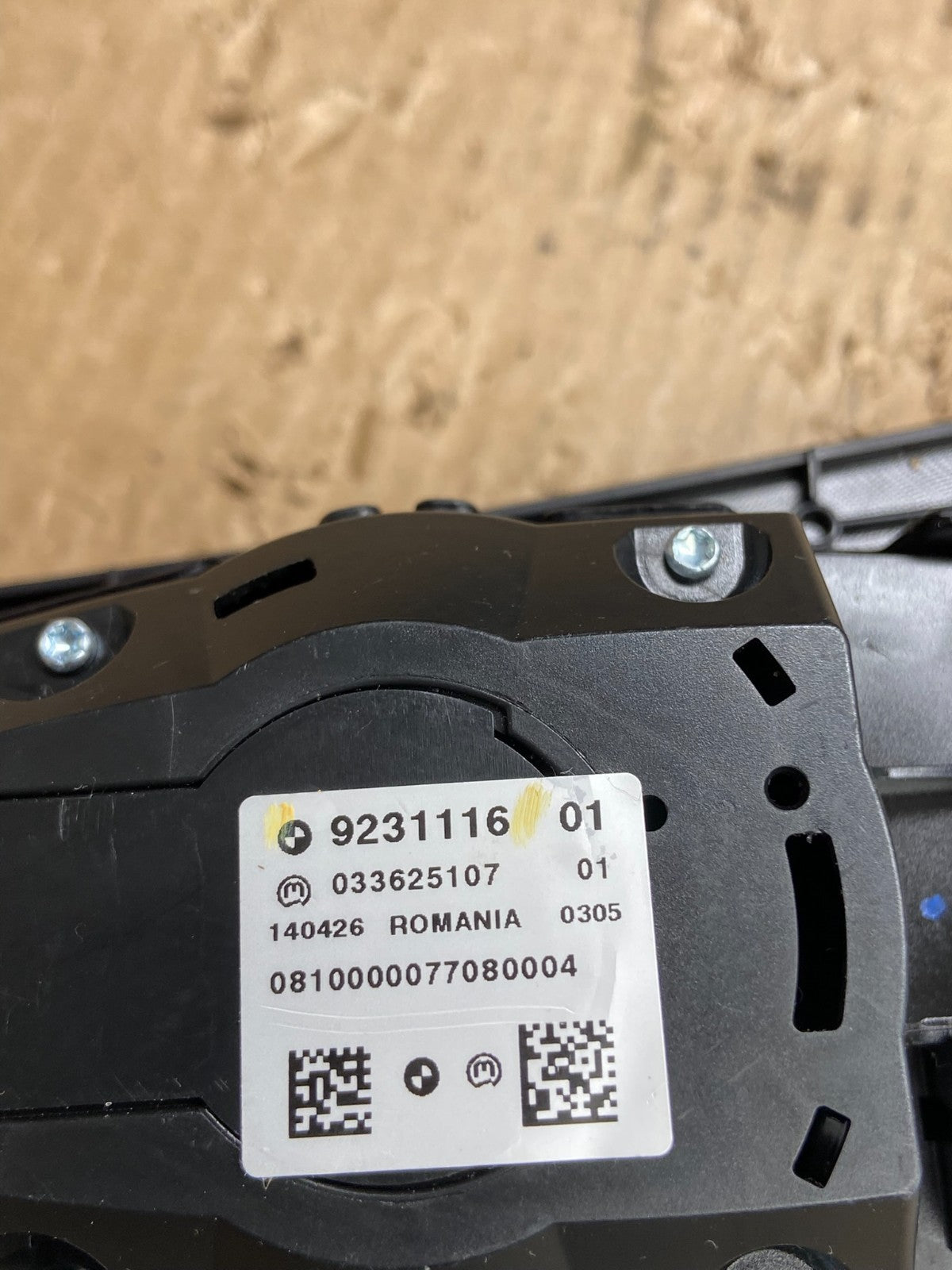 2007 - 2013 BMW X5 E70 Center Console Multi Function Switch Control AF1452 DG5