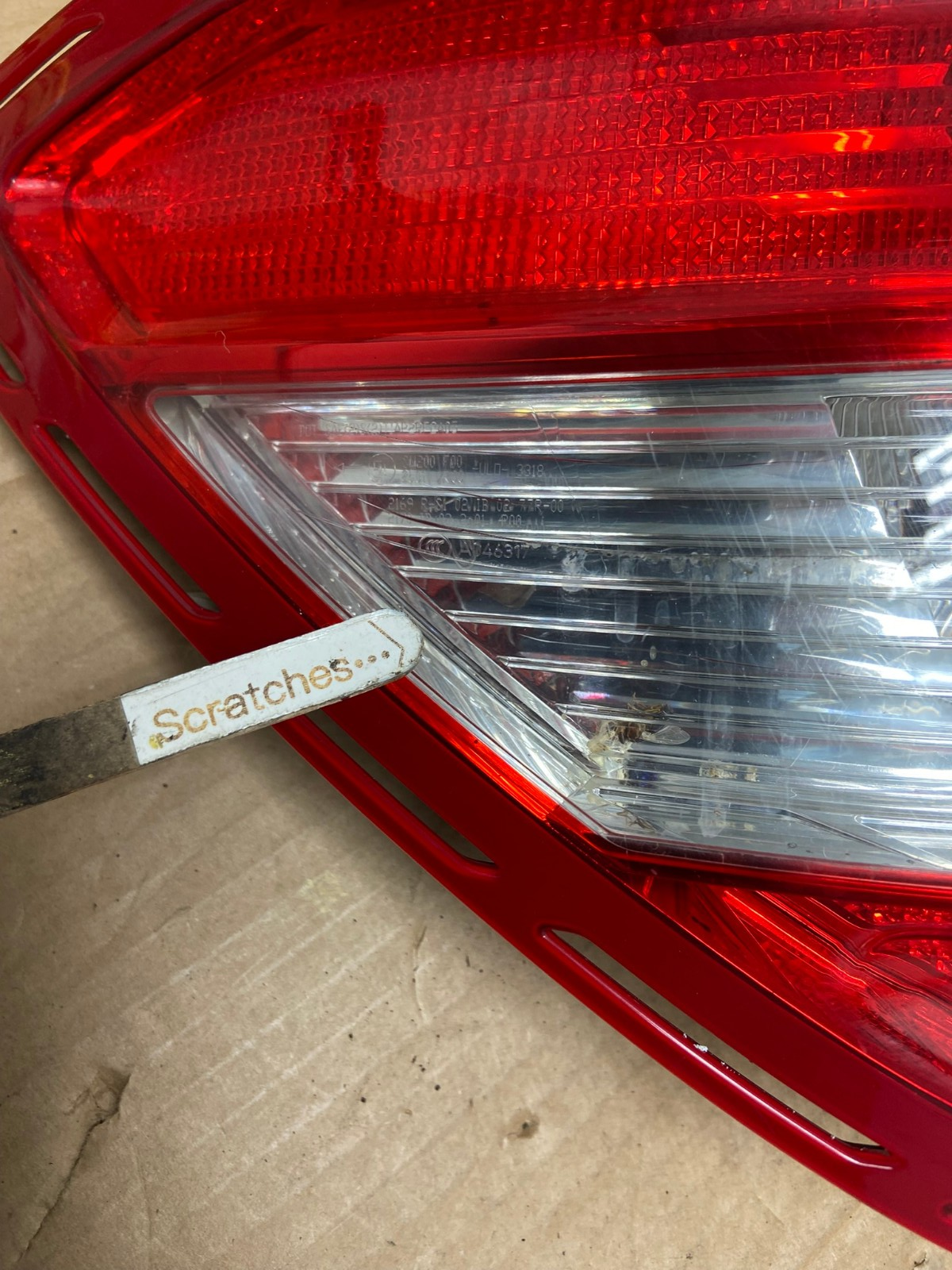 2008 2009 2010 2011 Mercedes C-Class Left Driver Side Tail Light AI5890 LK3