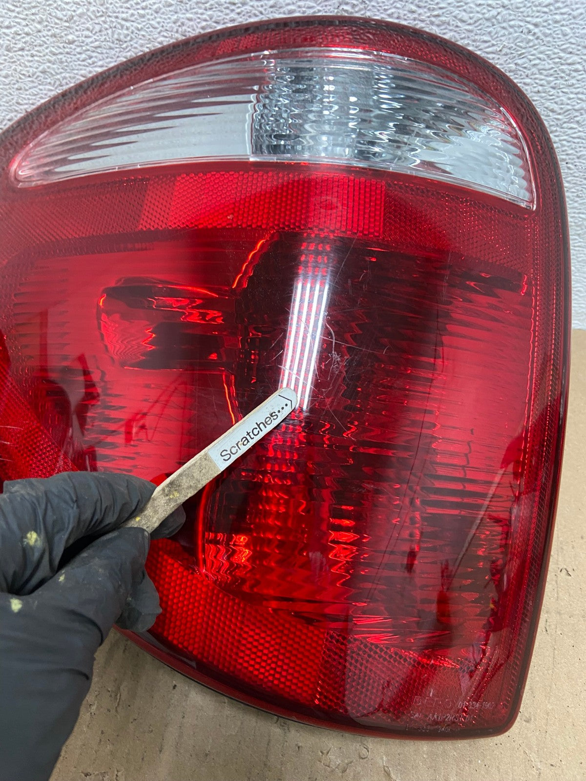 2001 to 2003 Dodge Grand Caravan Left Driver Lh Tail Light DEPO AD6539 LK3