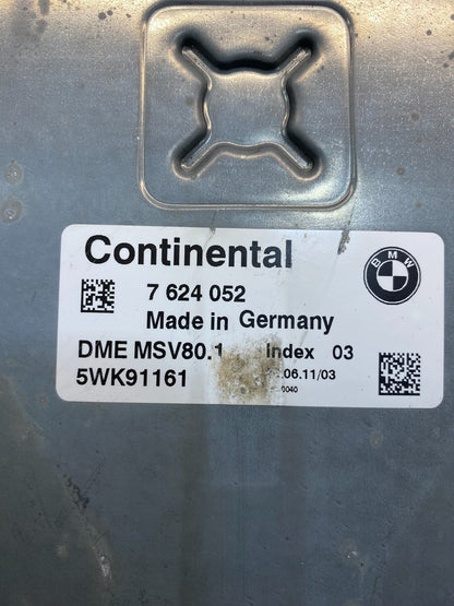 2007 - 2011 BMW 328i 528i E90 ECM ECU Engine Computer 7624052 AC8729 DG2