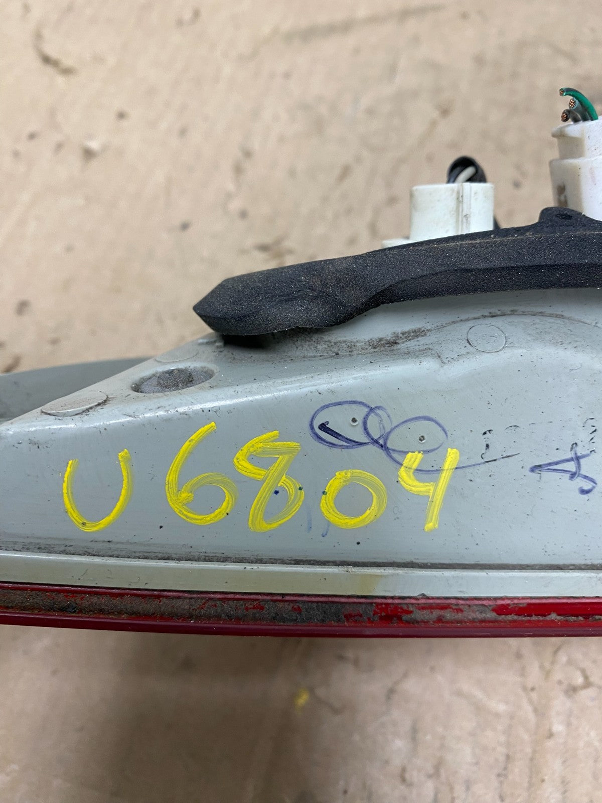2011 2012 2013 2014 Hyundai Sonata Left Driver Inner Tail Light Oem U6804 DW6