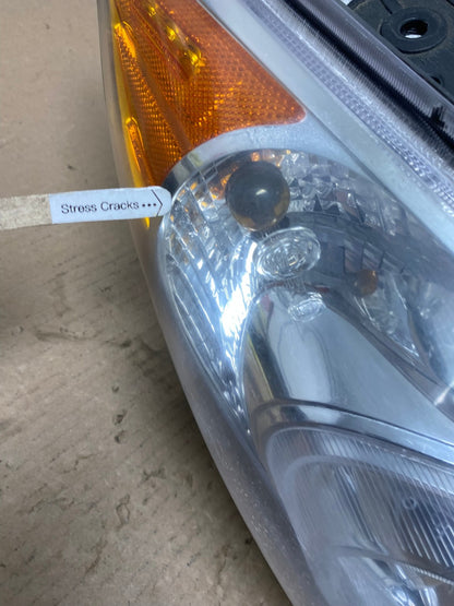 2011 - 2015 Hyundai Sonata Hybrid Right Passenger Halogen Headlight AE8763 LK4