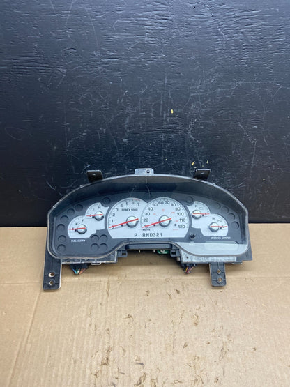 2002 Mercury Mountaineer MPH Instrument Cluster Speedometer OEM AB9748 DG0