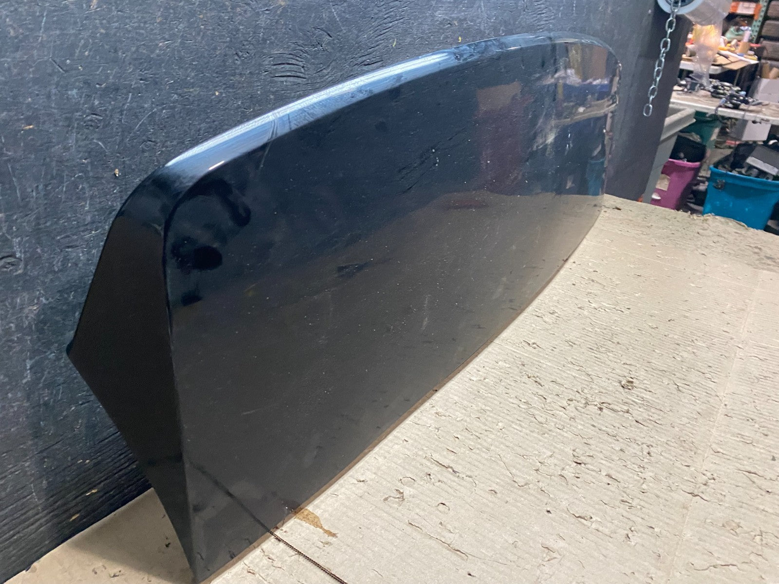 2007 to 2011 Ford Edge Rear Spoiler Wing With Brake Light OEM X8227 DG2