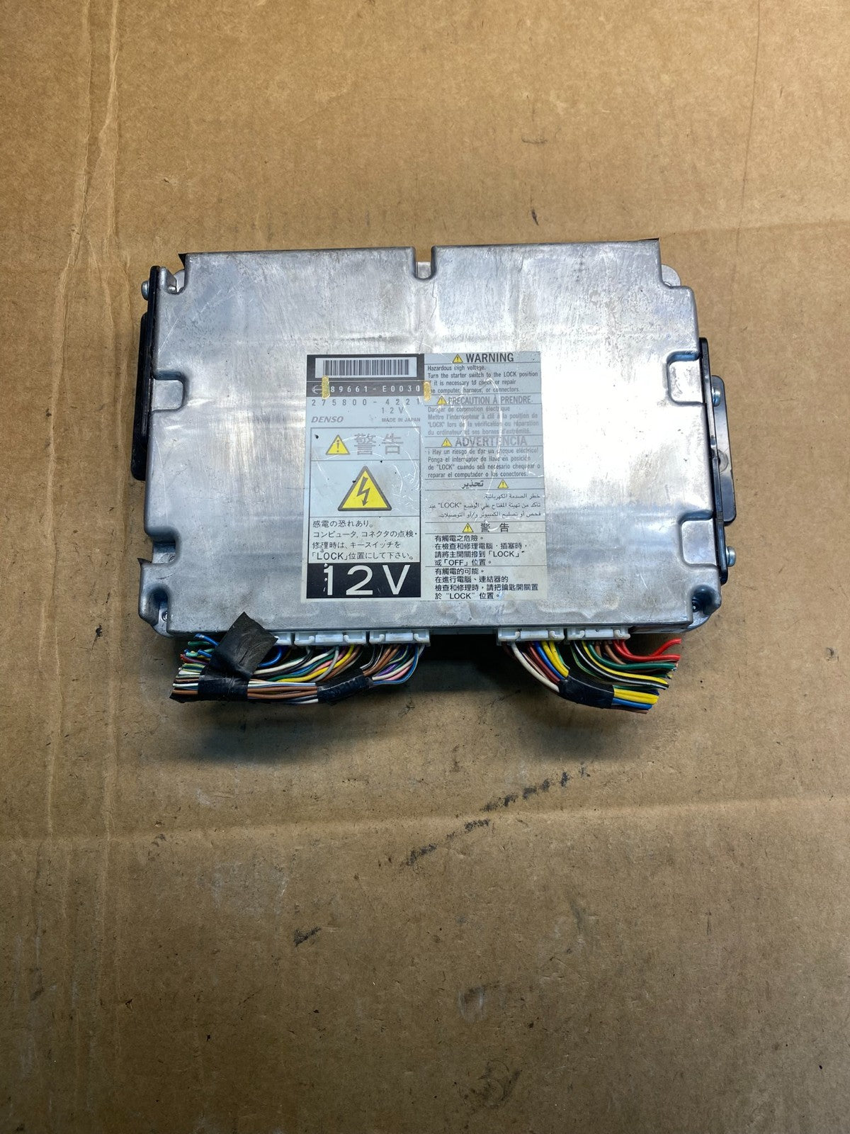 2008 to 2010 Hino 4.7L Disel Engine Control Module ECU ECM 89661-E0030 AB37470