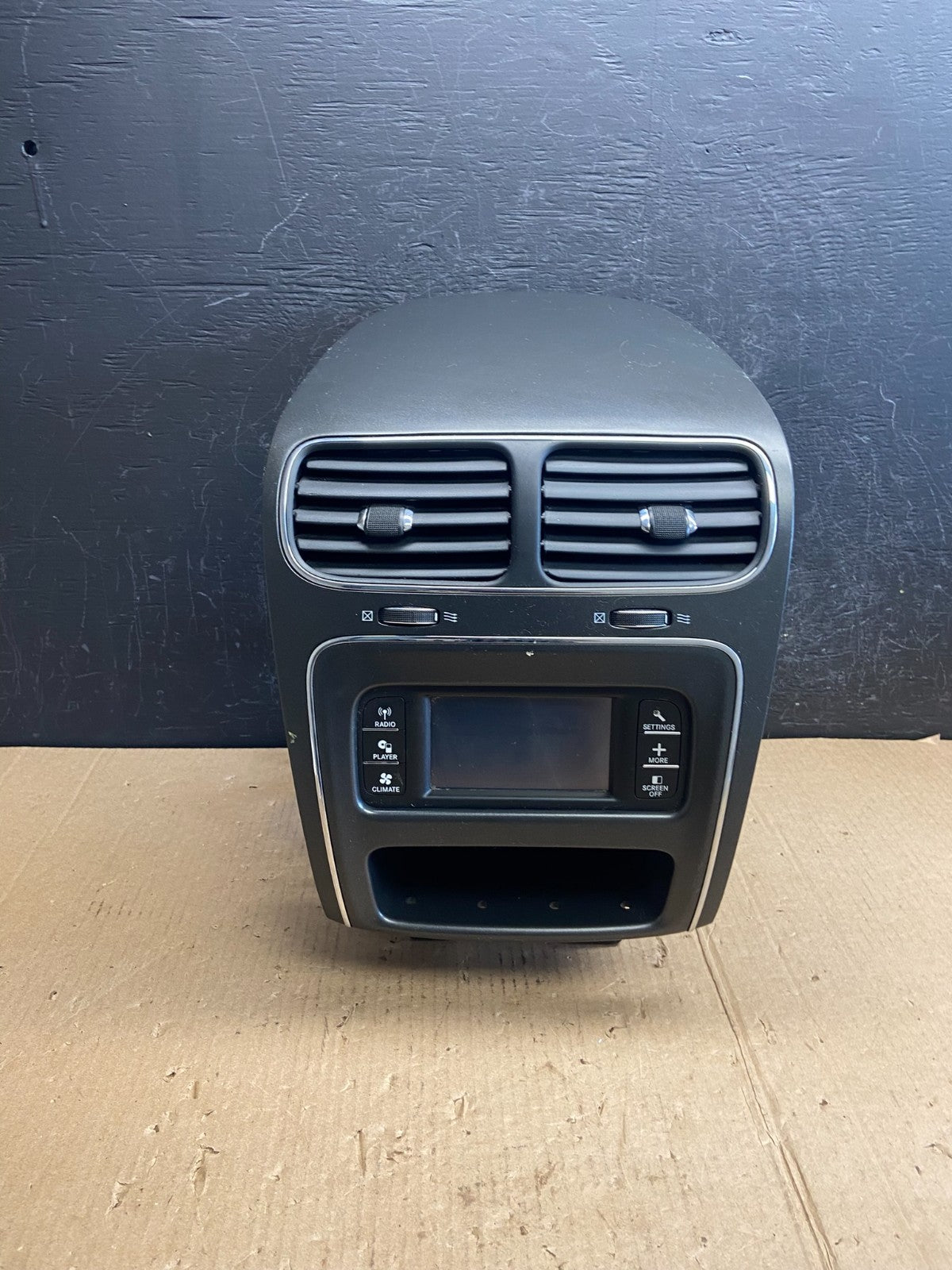 2011-2019 Dodge Journey 4.3 Radio Display Screen Bezel Trim Air Vents AE3917 DG0