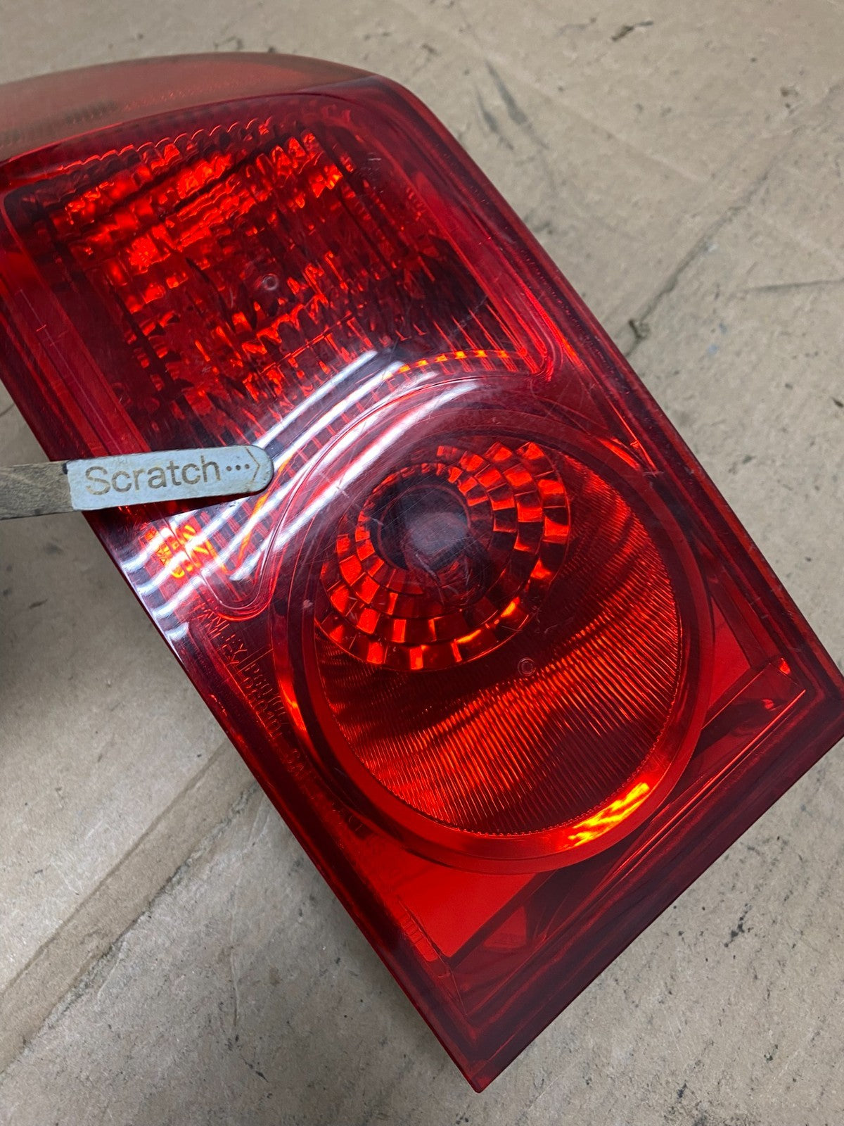 2006 2007 2008 Acura Tsx Sedan Left Driver LH Tail Light Oem R7585 DW3