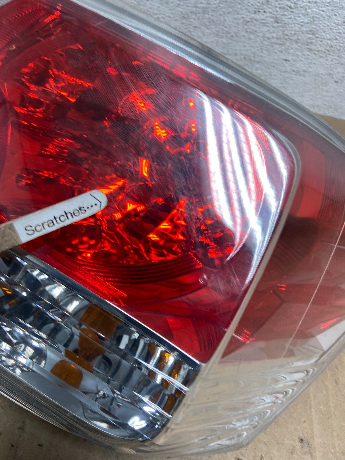 2008 to 2012 Honda Accord Sedan Tail light Right Passenger RH Side AE6034 DW3