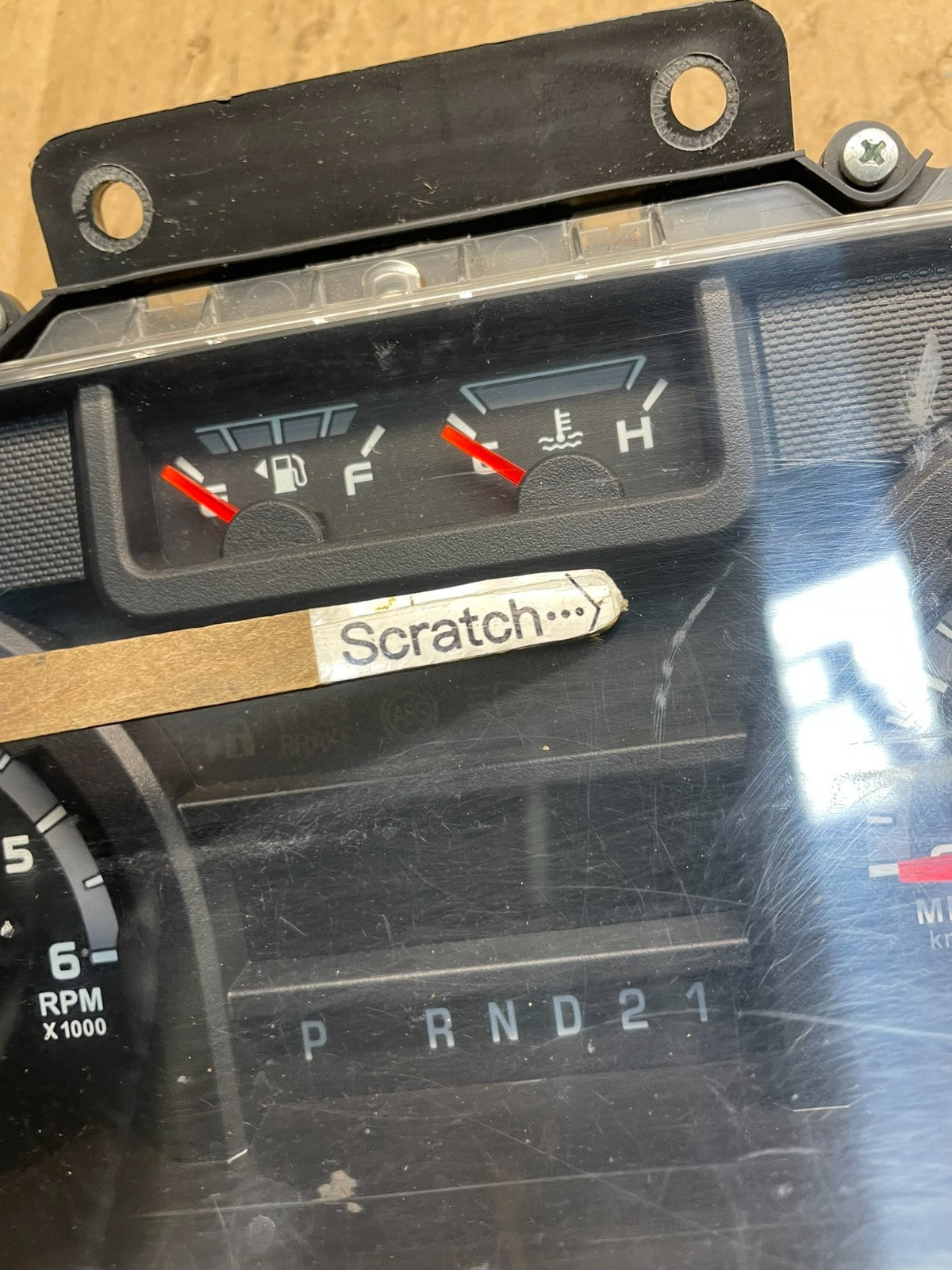 2011 to 2013 Ford E150 E250 E350 VAN Gauge Speedometer Cluster w1453 DG2