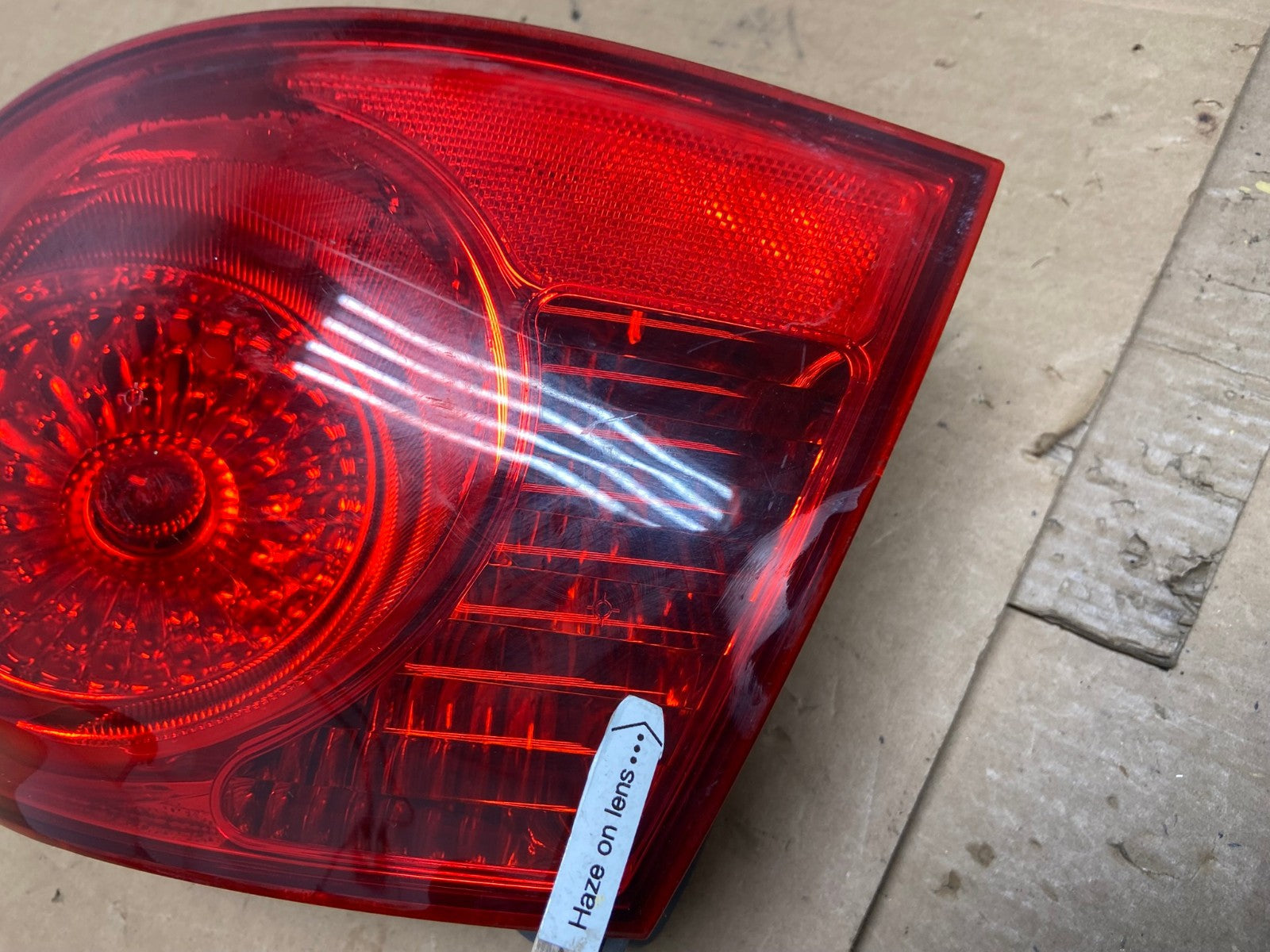 2007 to 2010 Hyundai Elantra Sedan Right Passenger Side Tail Light AD2841 LK4