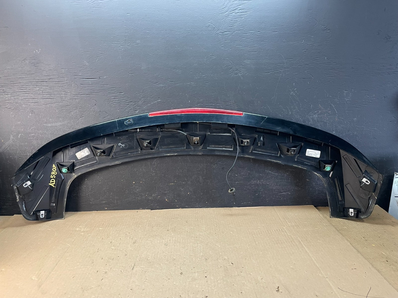 2010-2016 Cadillac Srx Upper Rear Spoiler Wing Brake Light AD5807 DG5