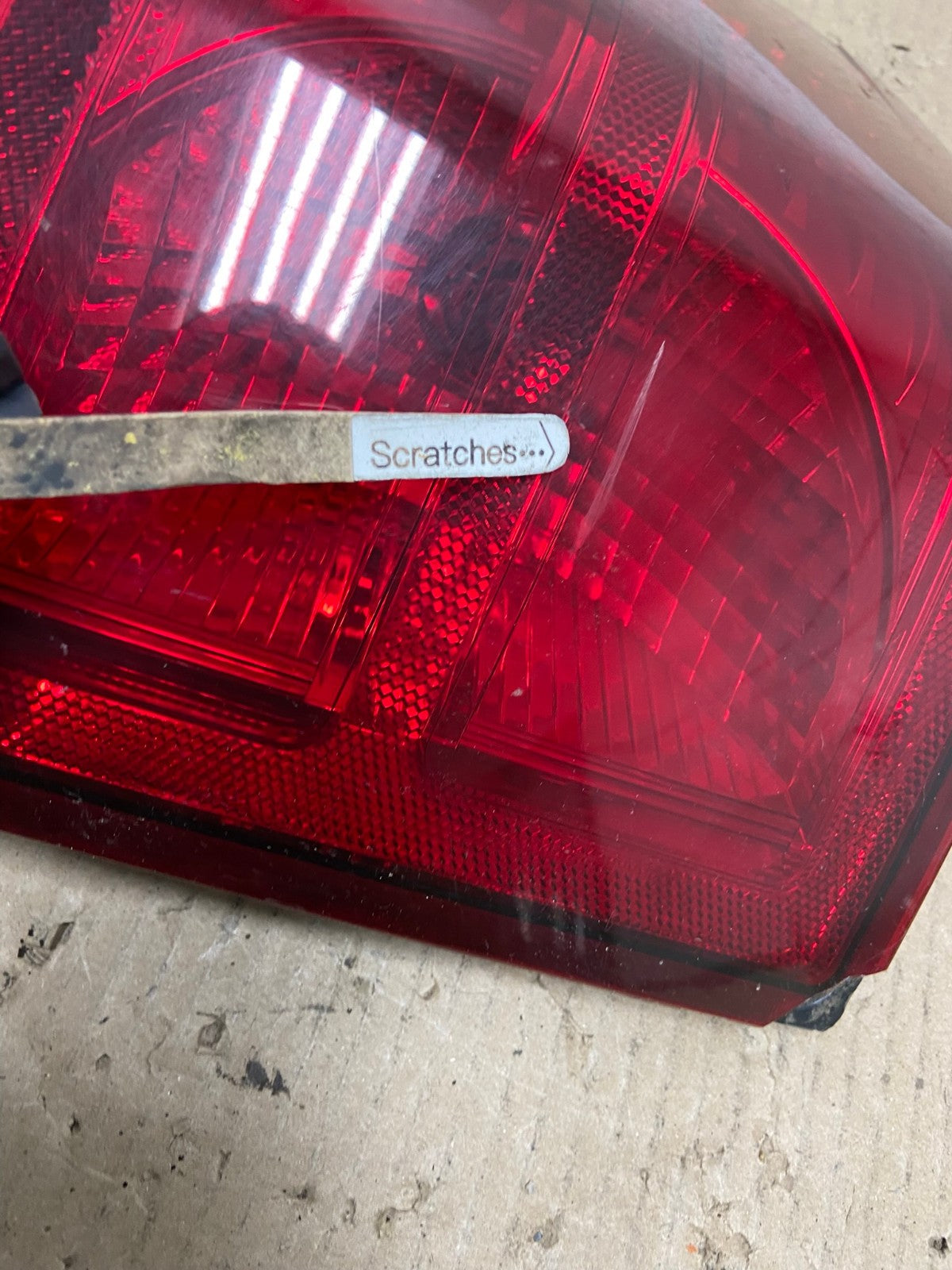 2007 2008 2009 2010 Jeep Grand Cherokee Left Driver Lh Tail Light AF6987 LK3