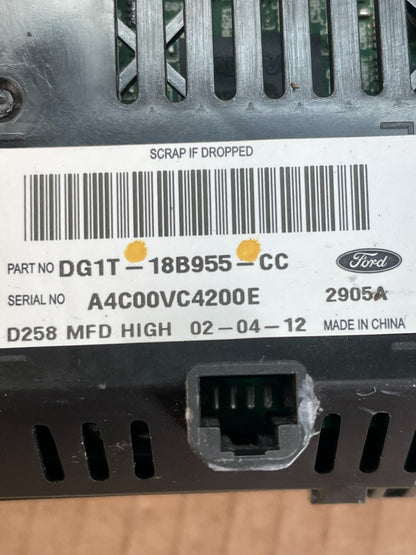 2013 to 2016 Ford Taurus 4.2" Radio Navigation Screen Module ae3453 DG7