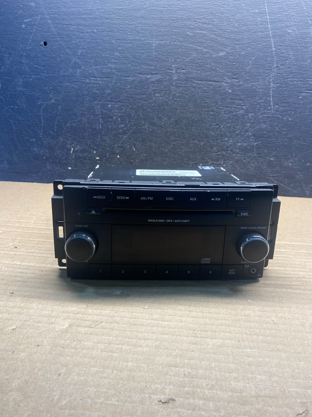 2007-2012 Chrysler Dodge Jeep Ram Radio CD MP3 AUX Receiver AF3847 DW0