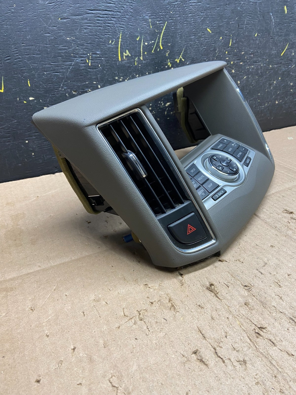2009 to 2013 Nissan Maxima Radio Audio Panel Control Bezel Trim  AB1801 DG1