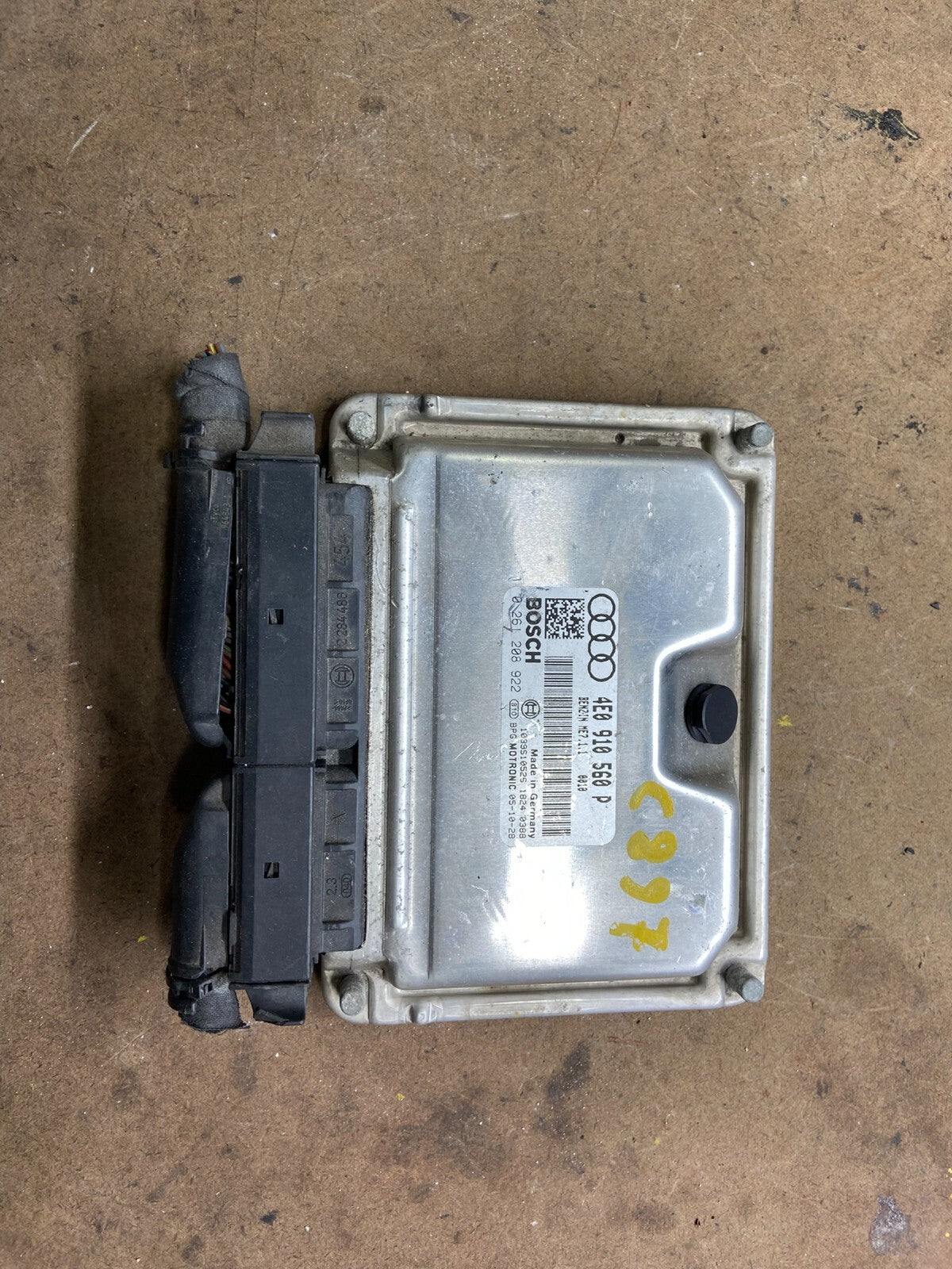 2006 Audi A8 4.2L Engine Computer Module 4E0 910 560 P M9149 DG0