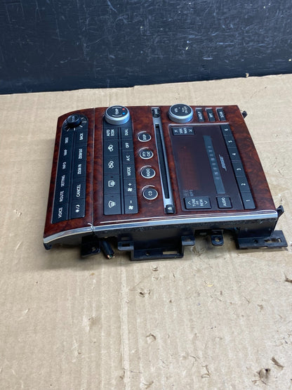 2005 to 2006 Infiniti G35 Radio Player Climate Control Panel Bezel AE1753 DG1