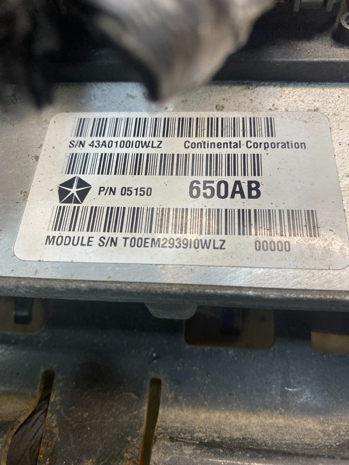 2012 Dodge Durango Jeep Grand Cherokee 5.7 Engine Computer ECU ECM AC2599 DW2