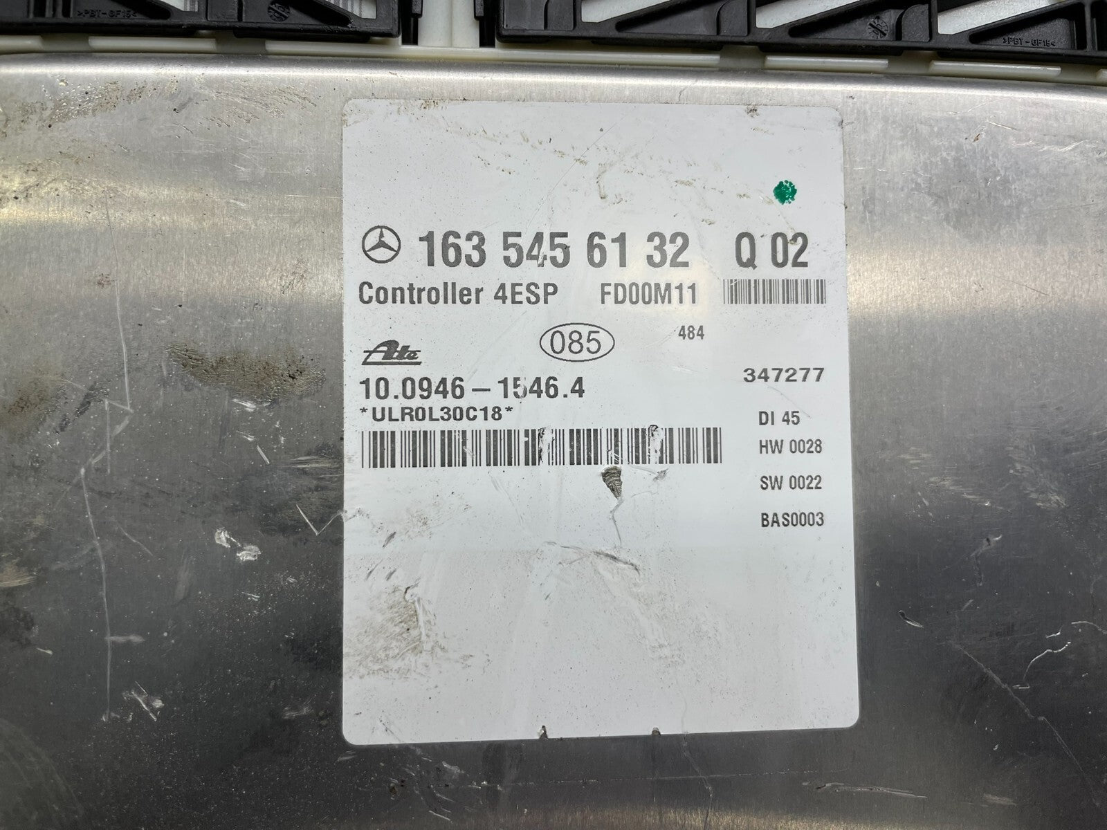 2000 - 2005 Mercedes ML-Class ABS ESP Control Module Unit OEM N4780 DG2