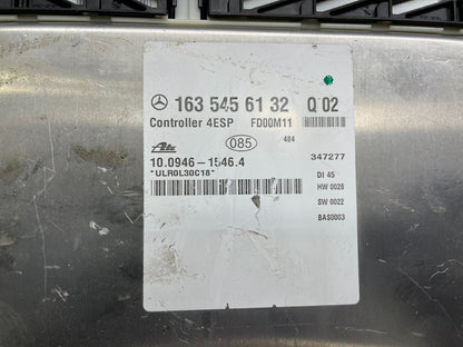 2000 - 2005 Mercedes ML-Class ABS ESP Control Module Unit OEM N4780 DG2