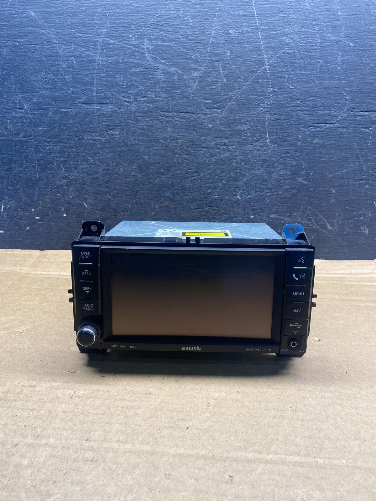 2008 2013 Jeep Dodge Chrysler Screen Display CD Player Satellite Radio AH4809 DG0