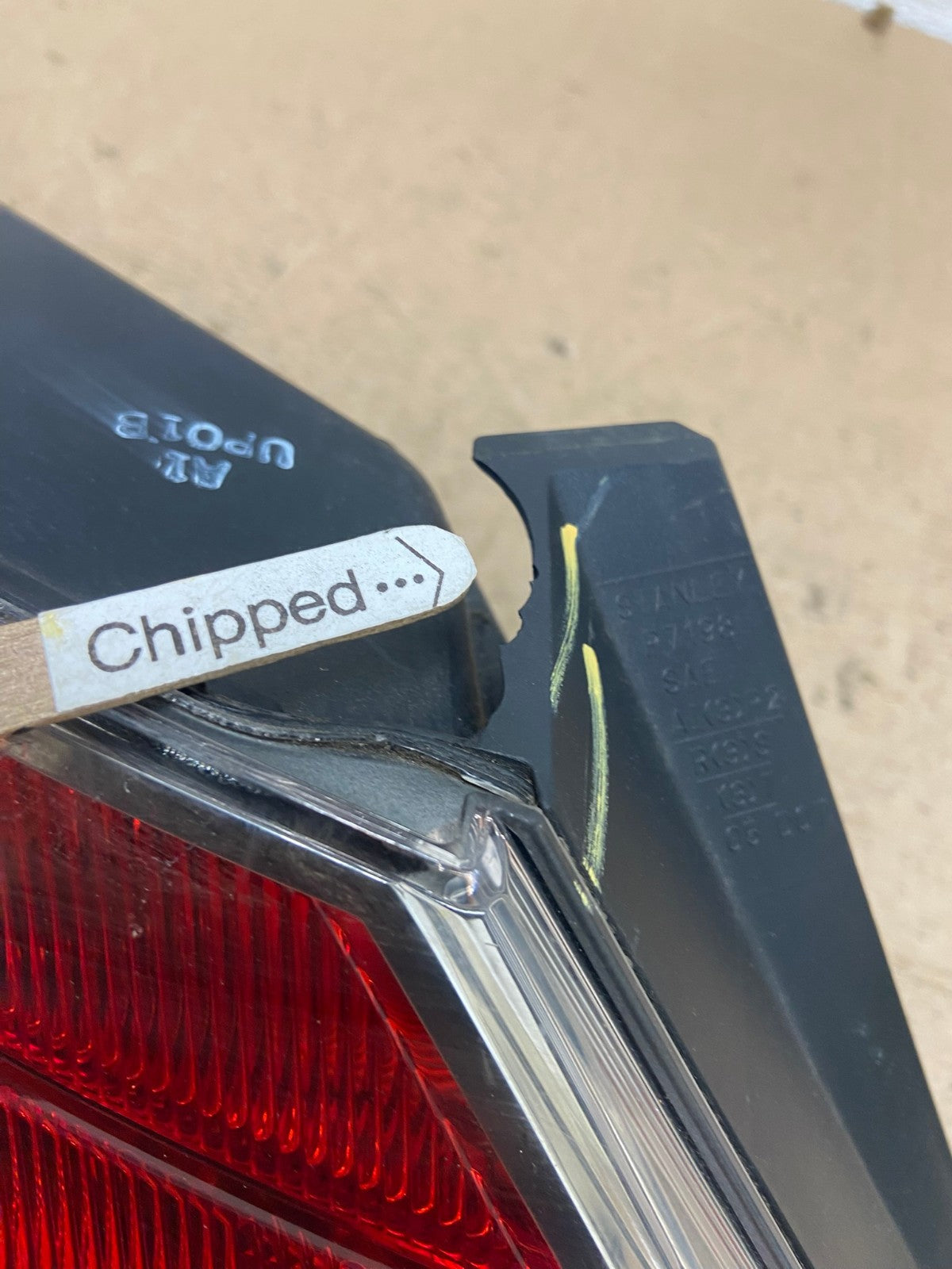 2009 2010 2011 Acura TL Left Driver Lh Side Tail Light AF4897 LK4