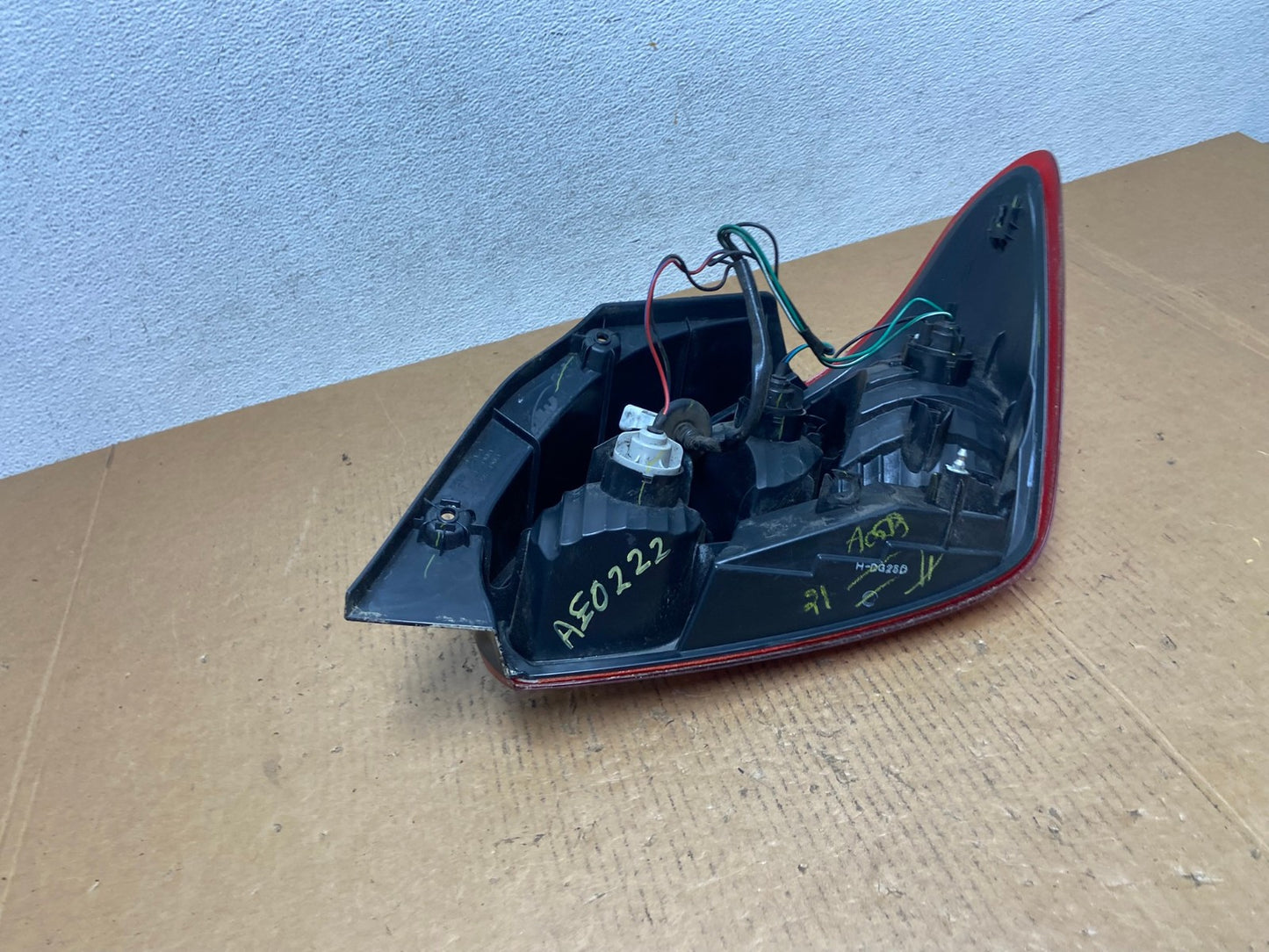 2014 to 2015 Mitsubishi Mirage Hatchback Left Driver LH Tail Light OE AE0222 LK5