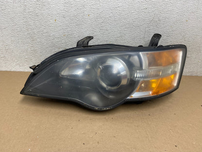 2006 to 2007 Subaru Legacy Left Driver LH Side Black Headlight Oem i2366 DG0