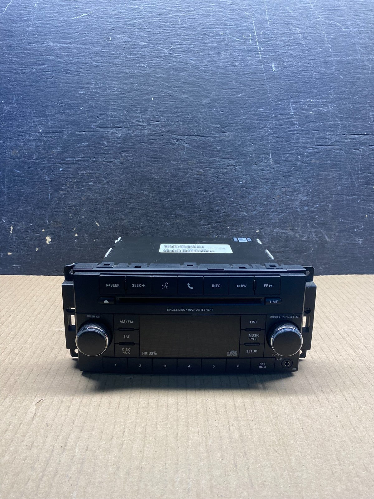 2007-2012 Chrysler Dodge Jeep Ram Radio CD MP3 AUX Receiver ai4813 DG0