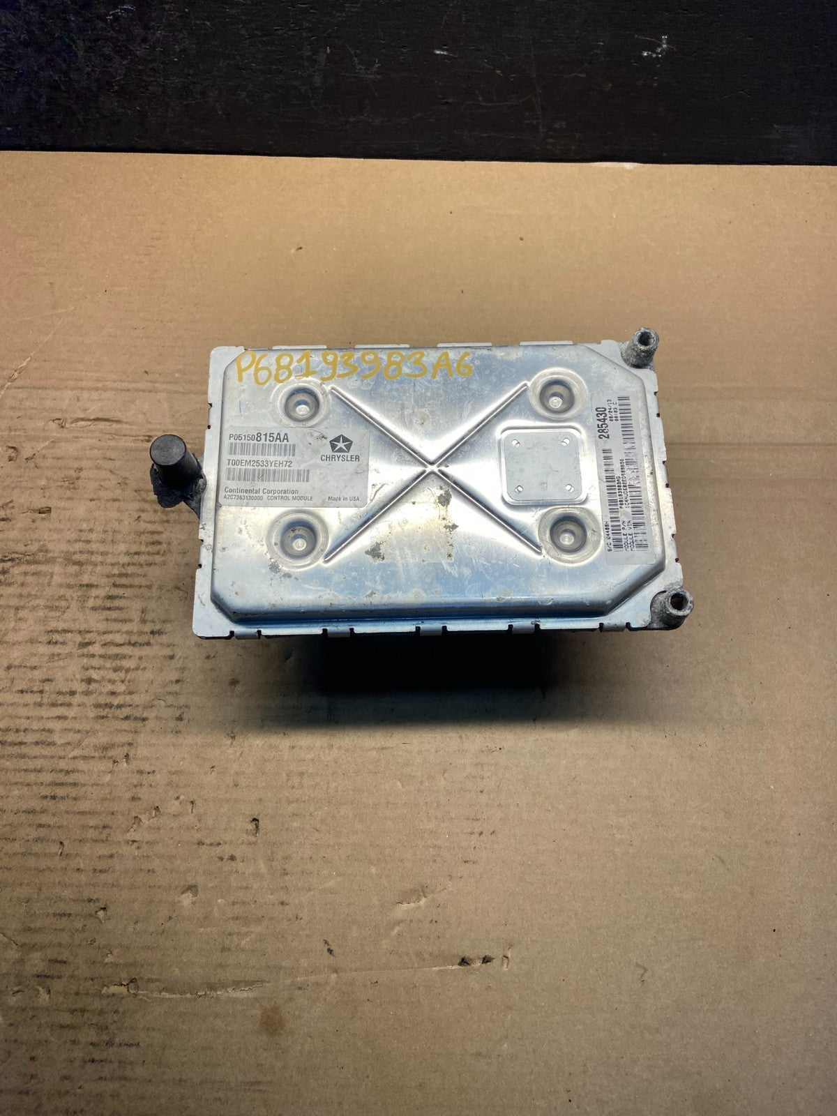 2014 Jeep Compass Patriot Engine Control Module ECM ECU P68193983ag AC4463 DG1