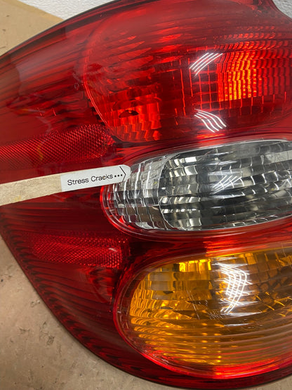 2001 to 2004 Toyota Sequoia Left Driver Lh Side Tail Light Oem AB6681 LK3
