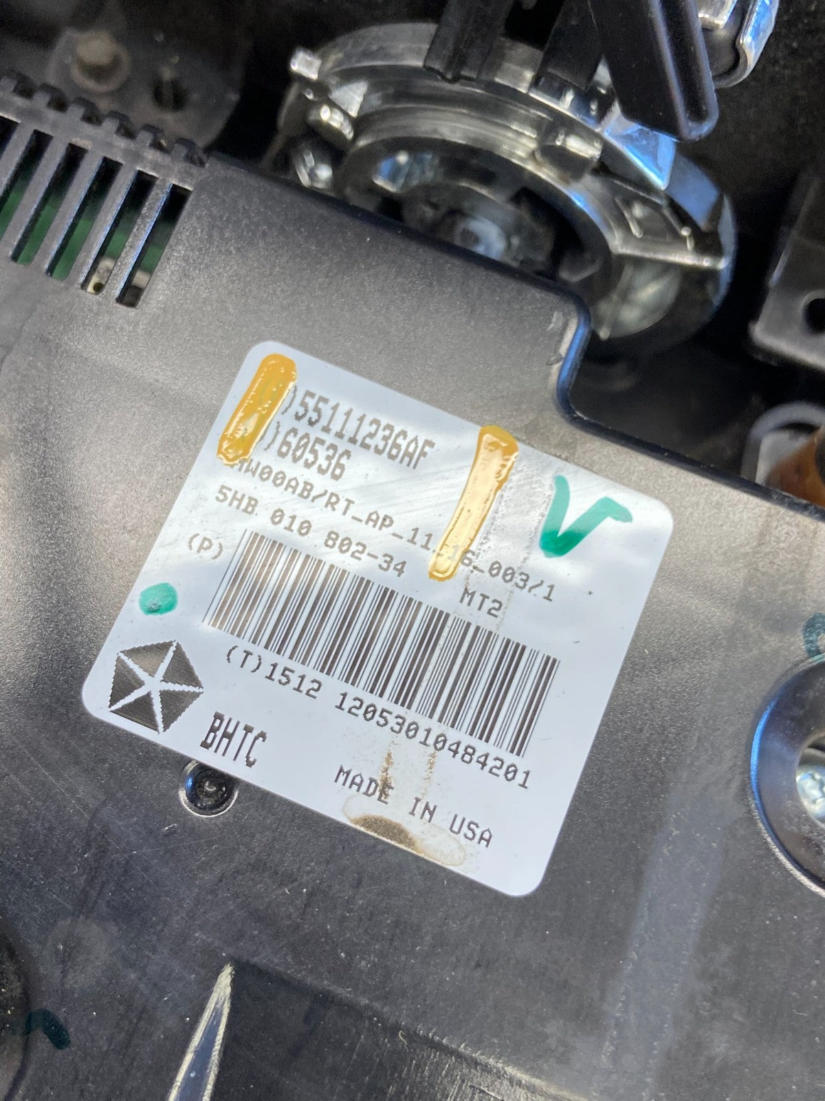 2011-2016 Dodge Grand Caravan Temperature Climate Control AC Heater AB5872 DG5