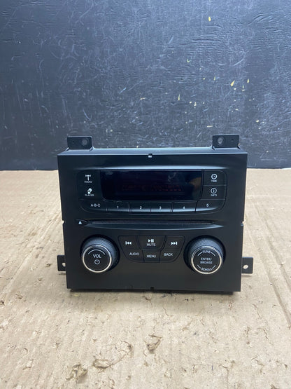 2013-2014 Dodge Dart Radio Player Stereo Audio Receiver Control Panel AE2078 DG0