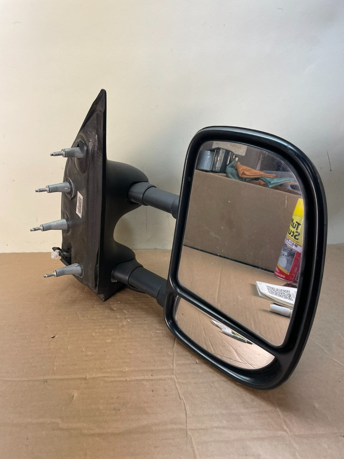 2009-2016 Ford E150 E250 Van Right Passenger Door View Two Arm Mirror AI0454 DG2