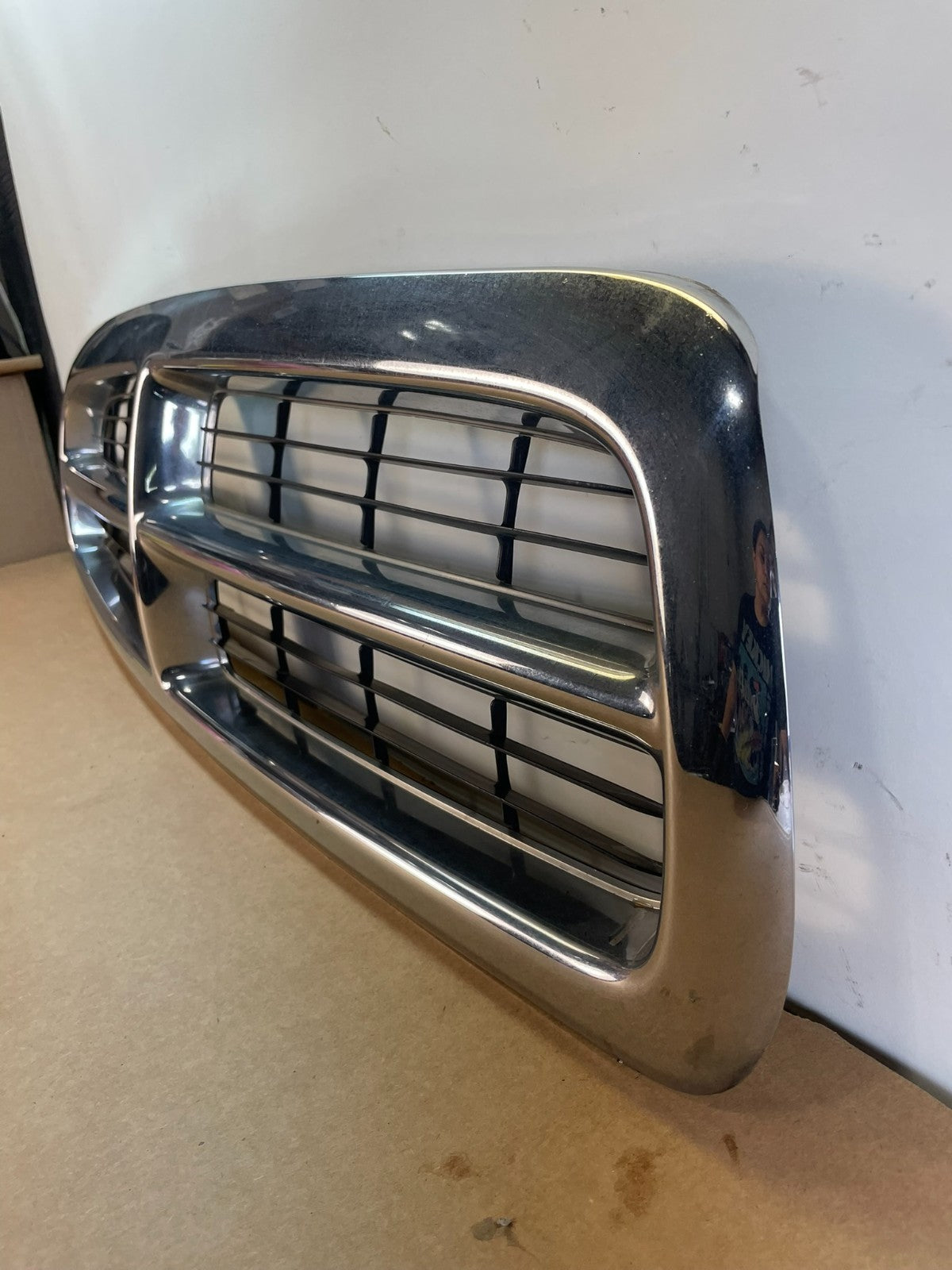 1997 to 2004 Dodge Dakota Chrome Front Upper Grill Grille af8541 DG1