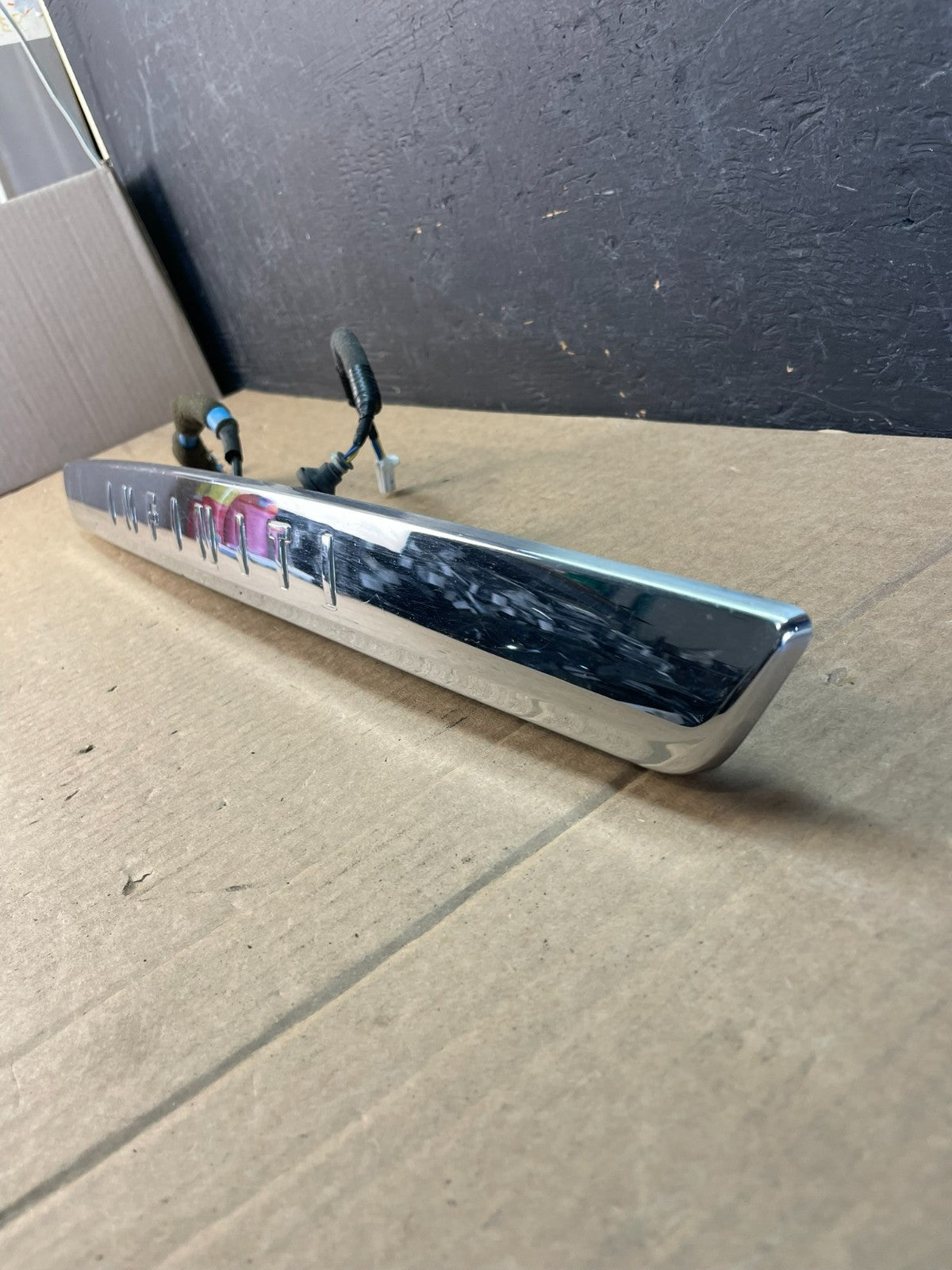 2013 to 2017 Infiniti QX60 JX35 Rear Trunk Spoiler Finish Panel Molding AD0275DG1