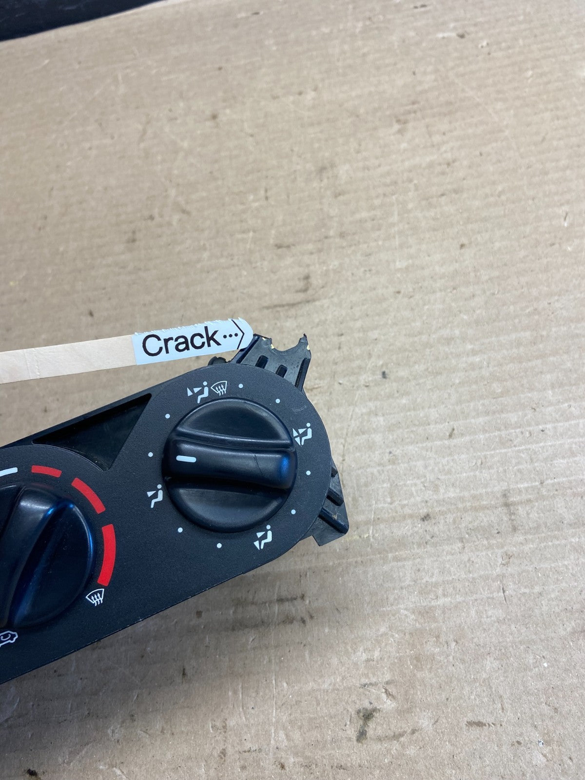 1998-2001 Mercedes ML320 AC Temp Heater Climate Control ah1488 DG4