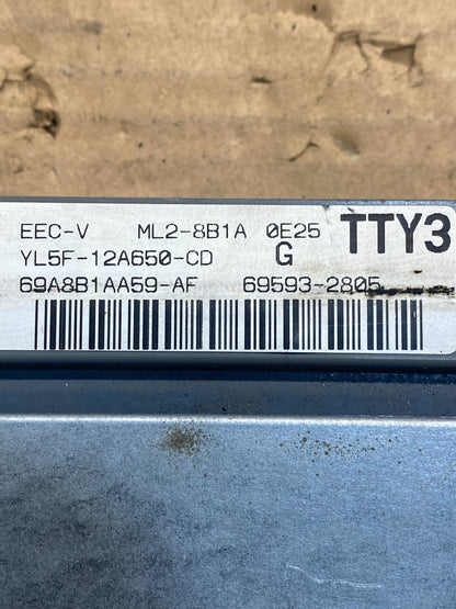 2001 2002 Ford Explorer Engine Control ECU Computer Module ad9371 DG2