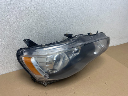 2008-2015 Mitsubishi Lancer Right Passenger Side Headlight Xenon AG5718 DW2