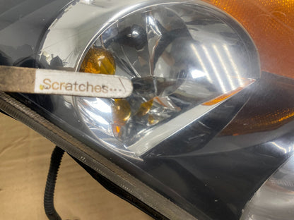 Sedan 2007 2008 2009 Nissan Altima Left+Right Set Headlights AH2534 DW3