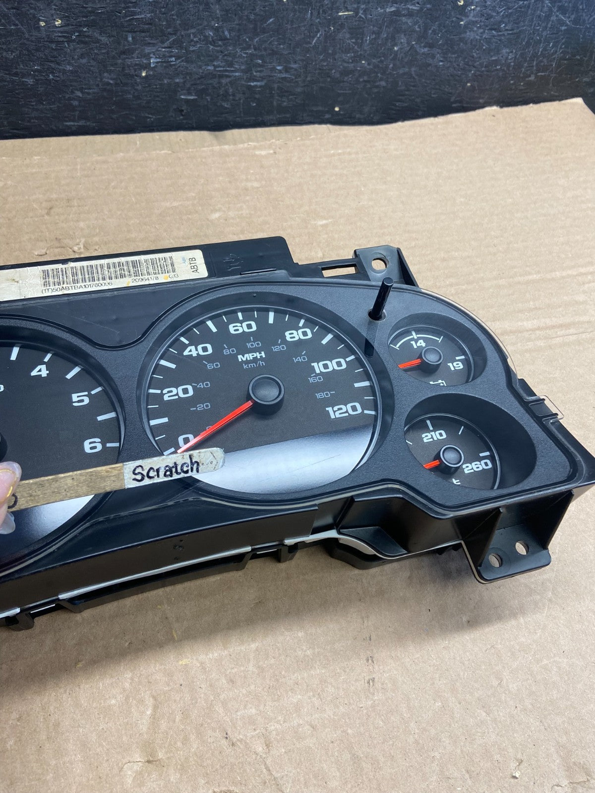 2007 2012 GMC Yukon Tahoe Sierra Speedometer Cluster Gauge AF2471 DG3