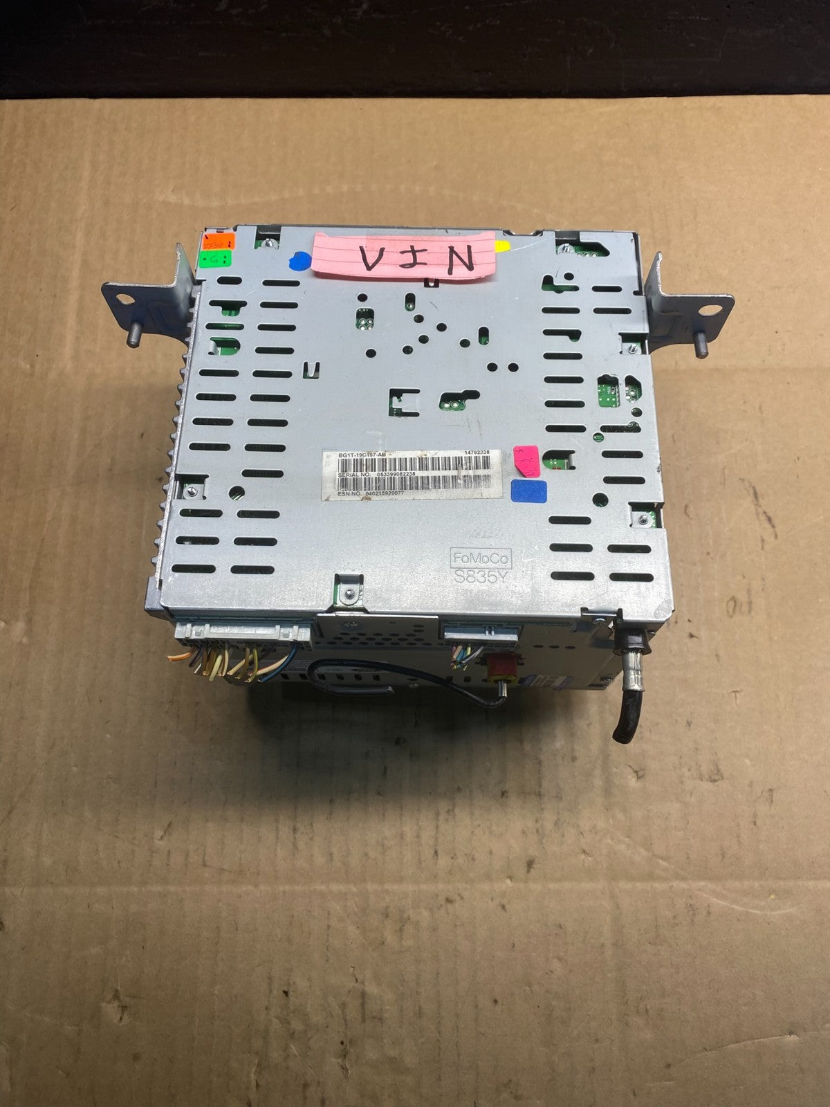 2011 2012 Ford Taurus Radio Stereo CD Player Receiver AM FM Audio ab7456  DG3